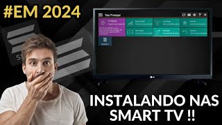 Como Instalar o SSIPTV na Smart tv Atualizado em 2024 [upl. by Aivilys]