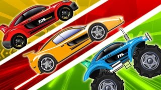 Sports Car  Racing Cars  Compilation  Cars for Kids  Videos for Children [upl. by Pesvoh596]