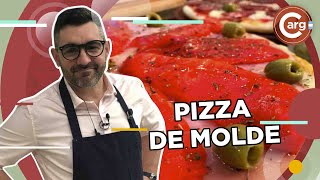 PIZZA DE MOLDE CLÁSICA [upl. by Anihta]