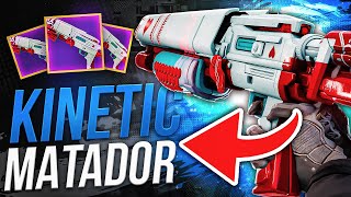 We Got a Craftable Kinetic Matador in Destiny 2 now  Someday [upl. by Araid739]