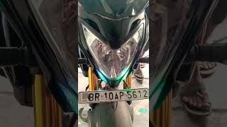 Bajaj Pulsar ns 200 stickering 🏍️ stickering modified youtuber shorts trending [upl. by Justinian]