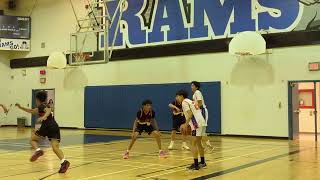 06162024 Hoop City Summer U13 Markham Gators orange vs EOA 1st half [upl. by Gracie]