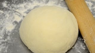 How to make Homemade Pizza Dough แป้งพิซซ่า นุ่มๆจ้า [upl. by Ivgnout]