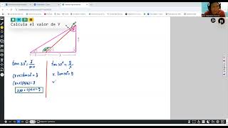 Aplicación de las Razones Trigonométricas 1 [upl. by Ellinnet]