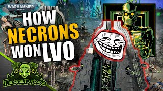 Necron Hypercrypt Legion WINS LVO 2024  Full Warhammer 40k Tournament Breakdown [upl. by Lora70]