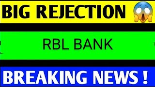 RBL BANK SHARE LATEST NEWS TODAYRBL BANK SHARE TARGETRBL BANK SHARE ANALYSISRBL BANK SHARE NEWS [upl. by Sandor260]