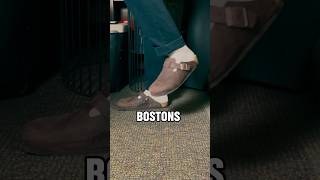 Birkenstock Boston Oiled Leather review 😳 shorts birkenstock shoes viral review shoesoftheday [upl. by Annairam]