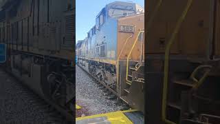 csxrailroad with 4 locomotives passing Boynton Beach Dont forget to like and subscribe [upl. by Orozco]