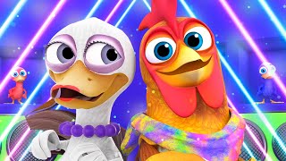 🐓 El GALLO y LA PATA REMIX 🦆 LA GRANJA DE ZENÓN 👨🏻‍🌾🎵 PARA NIÑOS [upl. by Ahsinam]