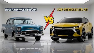 Chevrolet Bel Air 1950s Icon vs 2025 Evolution – Classic Muscle Meets Future Tech  Auto Insider [upl. by Betty137]