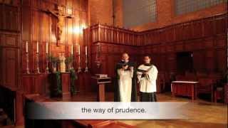 The quotO Antiphonsquot O Sapientia O Wisdom [upl. by Rol]