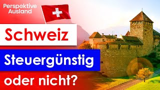 Steuergünstige Schweiz 2 Steuern bei 150000 Euro Gehalt [upl. by Worsham]