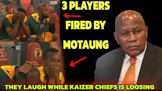 KAIZER CHIEFS FIRED 3 PLAYERS AFTER LAUGHING WHILE CHIEFS LOST AGAINST MILFORD [upl. by Selma128]