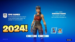 COMO CONSEGUIR SKIN RENEGADE RAIDER GRATIS 2024 [upl. by Jos]