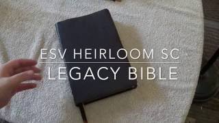 ESV Heirloom Single Column Legacy Bible Review amp Ranking 28 [upl. by Jemy255]