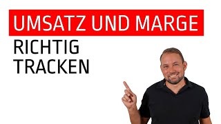 Umsatz und Marge entwickelt sich oft in unterschiedliche Richtungen [upl. by Chow]