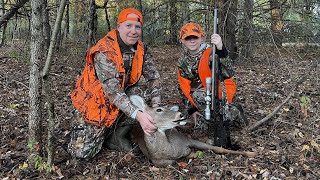 2024  Logans First Muzzleloader Doe Kill  October 21st [upl. by Arabrab935]