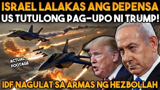 ISRAEL lalakas ang DEPENSA US tutulong PAGKAUPO ni TRUMP  IDF GULAT sa DAMI ng RUSSIAN WEAPON ng [upl. by Lehctim573]