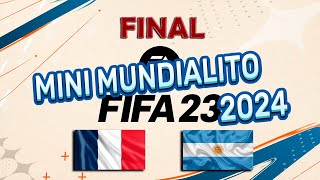 MINI MUNDIALITO 2024  FRANCIA VS ARGENTINA  FINAL 31 [upl. by Duomham]