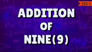 Addition of 9  Mastering Addition The Power of Adding 8 addition [upl. by Rozalie]