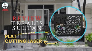 TERALIS CUTTING LASER❗Menawarkan Privasi amp Keamanan Dengan Gaya Yang Unik  Plus Cara INSTALASI [upl. by Rebe]