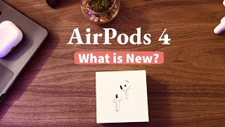 Unboxing Airpods 4 with Active Noise Cancellation [upl. by Anak]