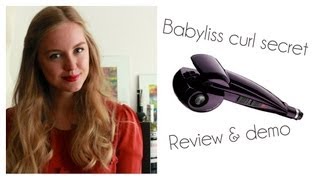 Babyliss Curl secret  Review amp demo  StyleplaygroundTV [upl. by Unders]