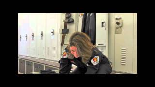 Spacesaver FreeStyle™ Law Enforcement Lockers at Skokie IL Police Department [upl. by Harald]