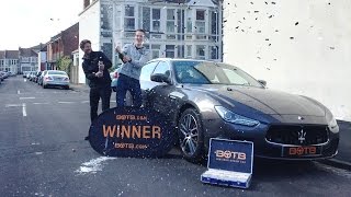 Winner Week 13 2016  Maserati Ghibli S plus £10000 [upl. by Aohsoj]