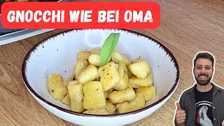 🥔GNOCCHI SELBST GEMACHT  GRUNDREZEPT WIE BEI OMA  SIMPLE KITCHEN [upl. by Nirol863]