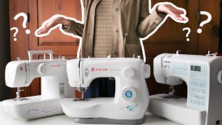 TESTED Best Sewing Machines for Beginners [upl. by Akirderf]