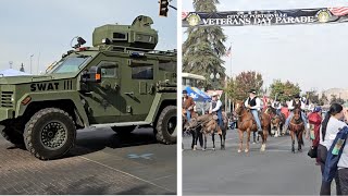 106th Porterville Veterans Day Parade November 11 2024 Desfile EN memoria alos beteranos ca [upl. by Enram]