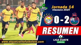 RESUMEN COMPLETO Xelajú MC 0 Vs Municipal 2  Jornada 14 Clausura 2024 Liga Guate [upl. by Elakram]