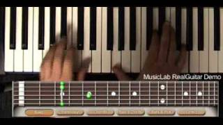 MusicLAB quotRealGuitarquot  Twangy Blues [upl. by Molahs473]