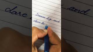 English handwriting practice  cursive writing [upl. by Abigail760]