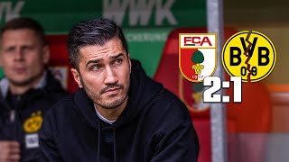 BVB endgültig in der KRISE Can hat es ALLEN gezeigt Augsburg  Dortmund 21 Fazit [upl. by Arahk778]