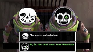 bad post Megalovania but nogla thought he was sans from Undertale FLP [upl. by Nnylasor730]