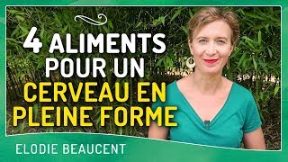 4 Aliments pour UN CERVEAU EN PLEINE FORME [upl. by Nuajed476]