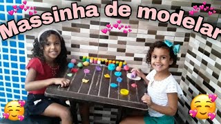 Massinha de modelar com farinha de trigo receita como fazer [upl. by Nitin]