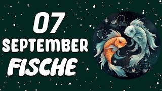 SEHR INTENSIV☢️ EIN UNERWARTETES GESCHENK 😍 FISCHE ♓ HEUTE 7 september 2024 [upl. by Lorita]