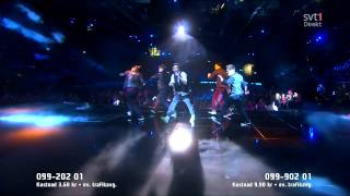 David Lindgren  Skyline Melodifestivalen 2013 HD SAT [upl. by Nnylatsirk116]