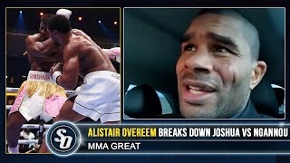 ANTHONY JOSHUA LURED Francis Ngannou into HUGE KO  Alistair Overeem EXCLUSIVE [upl. by Ahsiloc960]