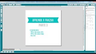 Aprender a trazar en Silhouette Studio Parte 3 Filtros de paso alto y bajo Español [upl. by Costello]