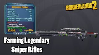 Borderlands 2 Farming Legendary Snipers with Melee Zer0 [upl. by Sullivan]