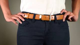 Tutoriel  ajuster la longueur de sa ceinture [upl. by Kcub]