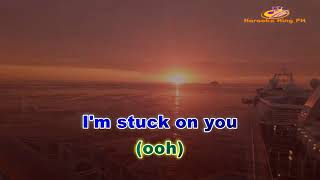 Stuck on you 3T Karaoke 360p mp4 [upl. by Nylzaj]