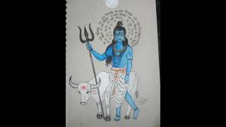 Bhole naath ji drawingHar Har Mhadev shortsfeed shortsvideo [upl. by Cloots993]