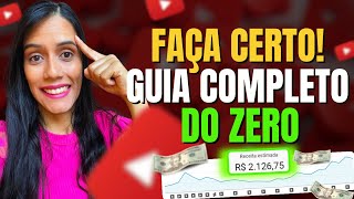 Como criar e configurar UM CANAL no YOUTUBE DO ZERO passo a passo em 2024 PARA INICIANTES [upl. by Oileve820]