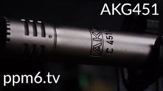 AKG 451 or AKG Blueline SE 300B  How classic is classic [upl. by Trenton521]