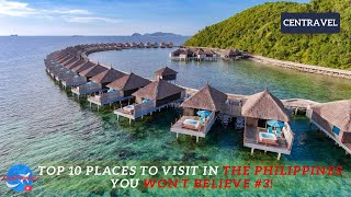 Top 10 Places To Visit In The Philippines  You Wont Believe 3 [upl. by Drofwarc]